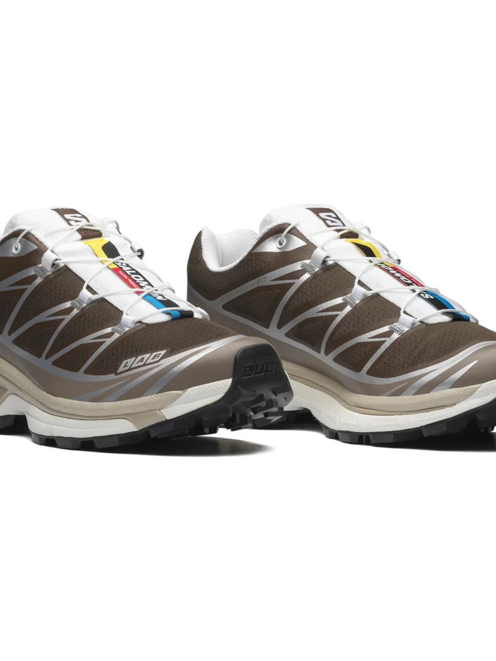 Salomon XT-6 Earth Brown Sneakers - Picture 2 of 11
